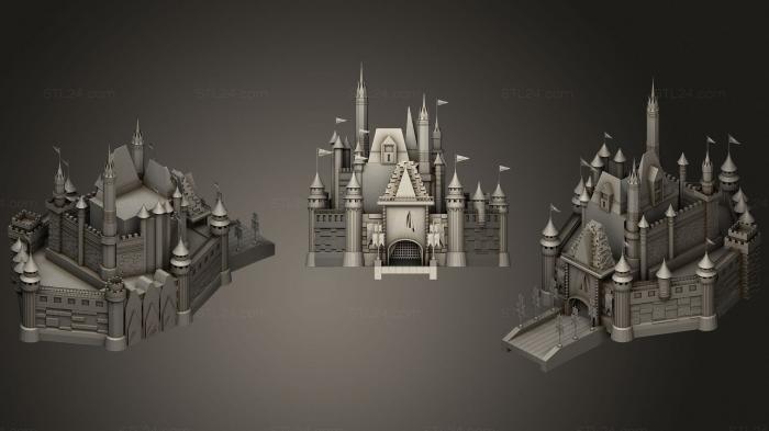 Miscellaneous figurines and statues (Castle, STKR_1149) 3D models for cnc